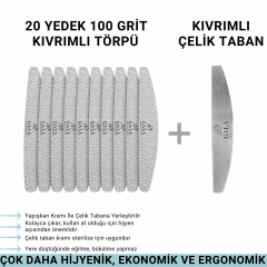 Gala Smart Kıvrımlı Çelik Taban + 20 Yedek (100 Sertlik)
