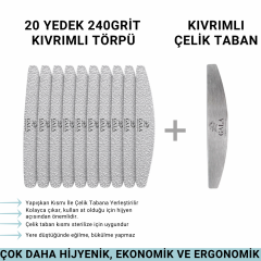 Gala Smart Kıvrımlı Çelik Taban + 20 Yedek (240 Sertlik)