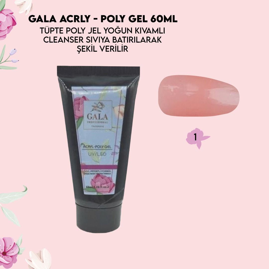 GALA 60 ML ARCLY POLY JEL NO:4