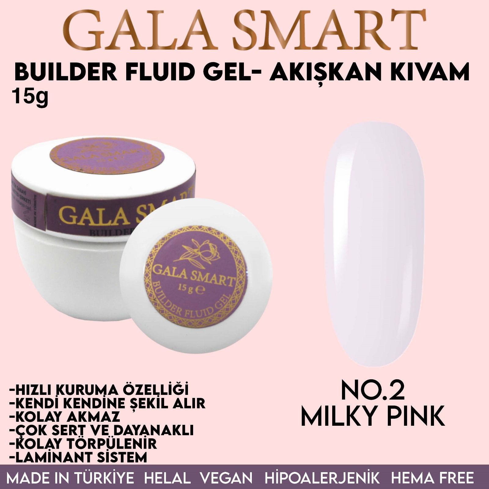 BUİLDER FLUİD GEL 15 G - NO:2