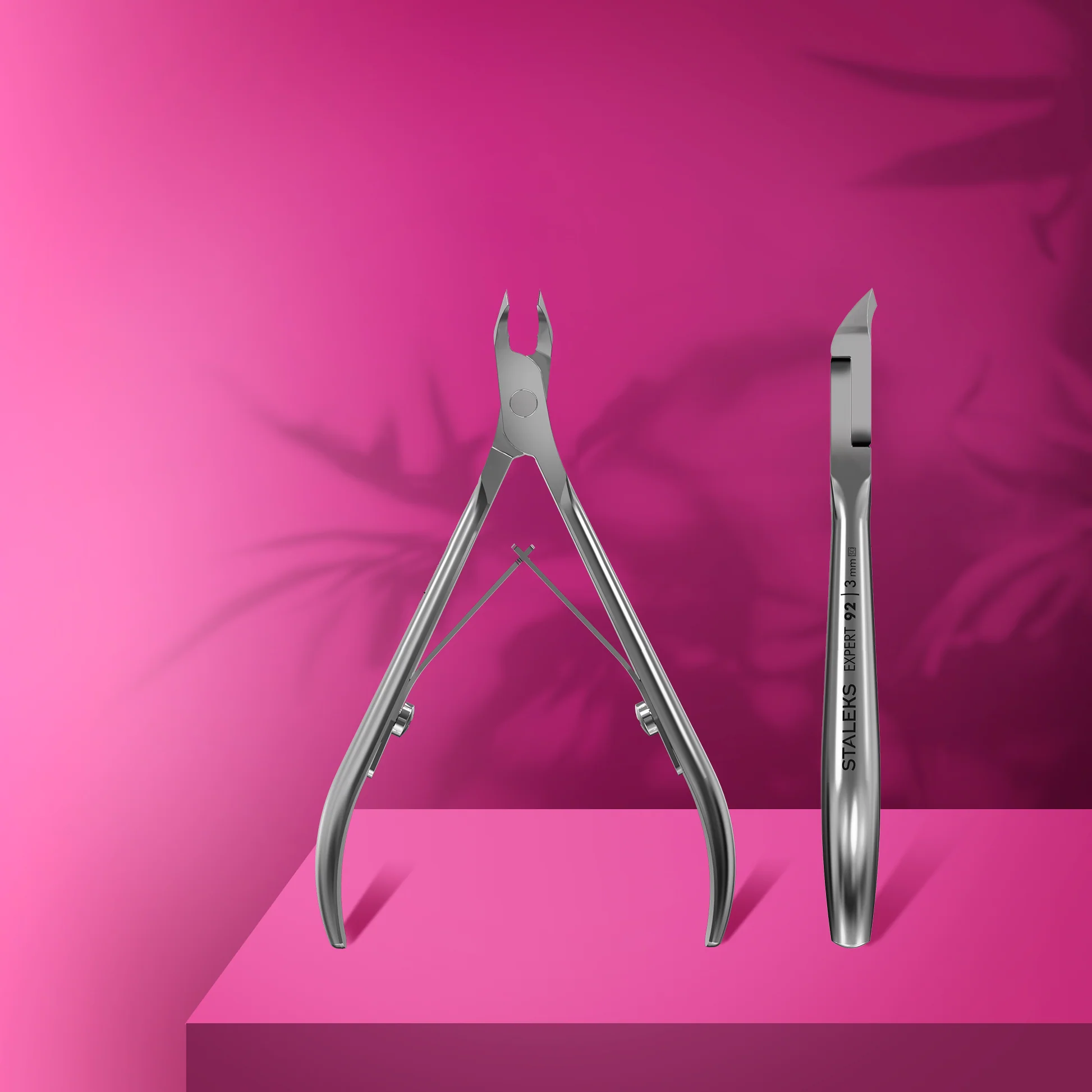 STALEKS EXPERT 92 Mini Profesyonel tirnak eti pensi, 3 mm