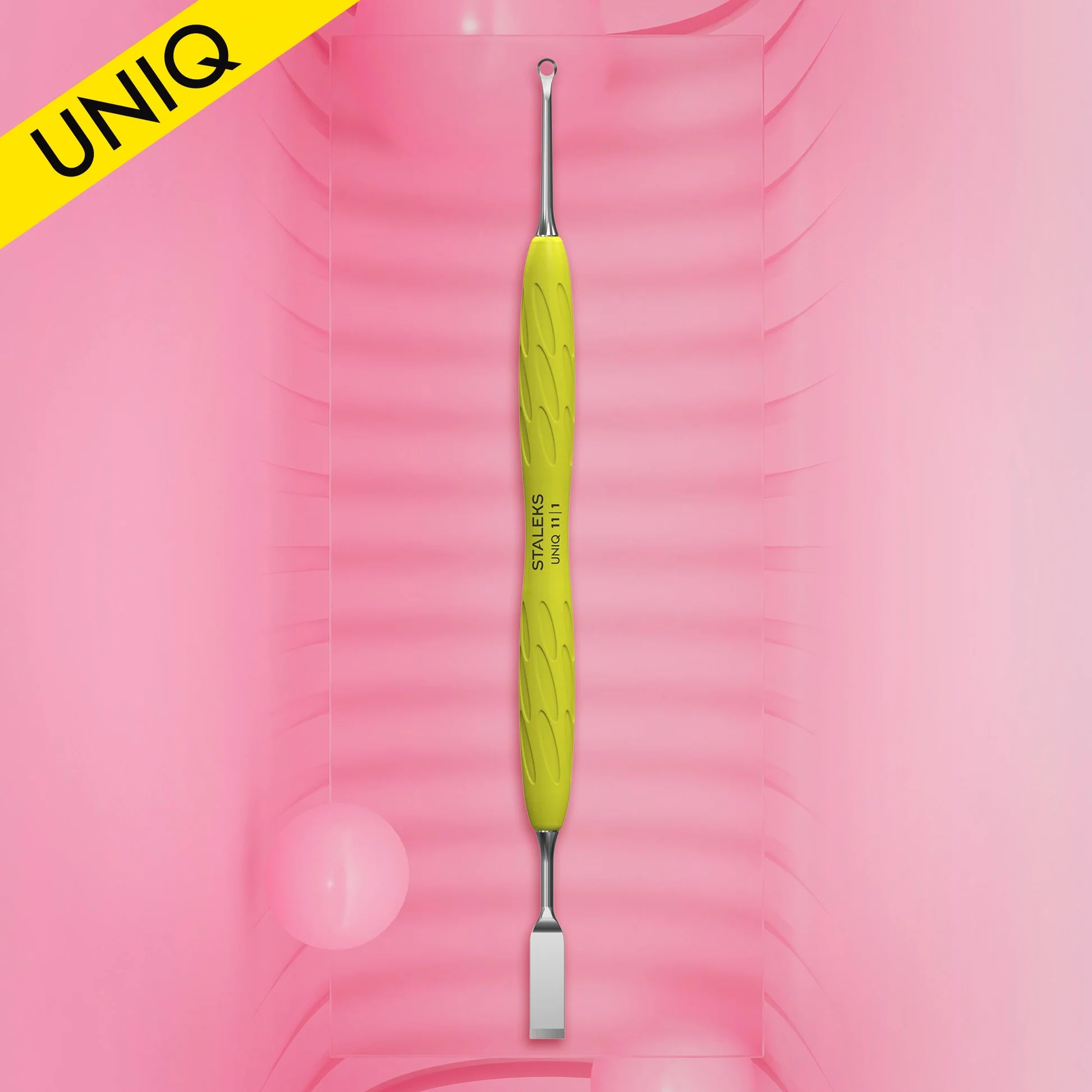 STALEKS UNIQ 11 TYPE 1 Gummy Düz uçlu et itici ve halka