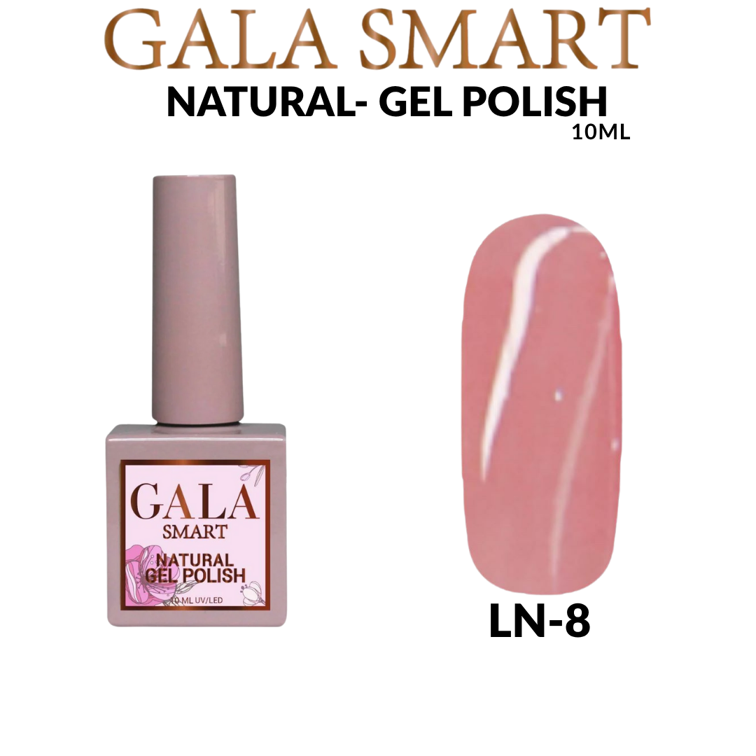 Gala Smart Natural Kalıcı Oje 10 mle LN8