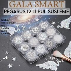 PEGASUS MODEL 12 Lİ PUL SET SÜSLEME