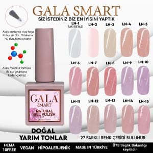 GALA SMART NATURAL KALICI OJE 10 mle LN21