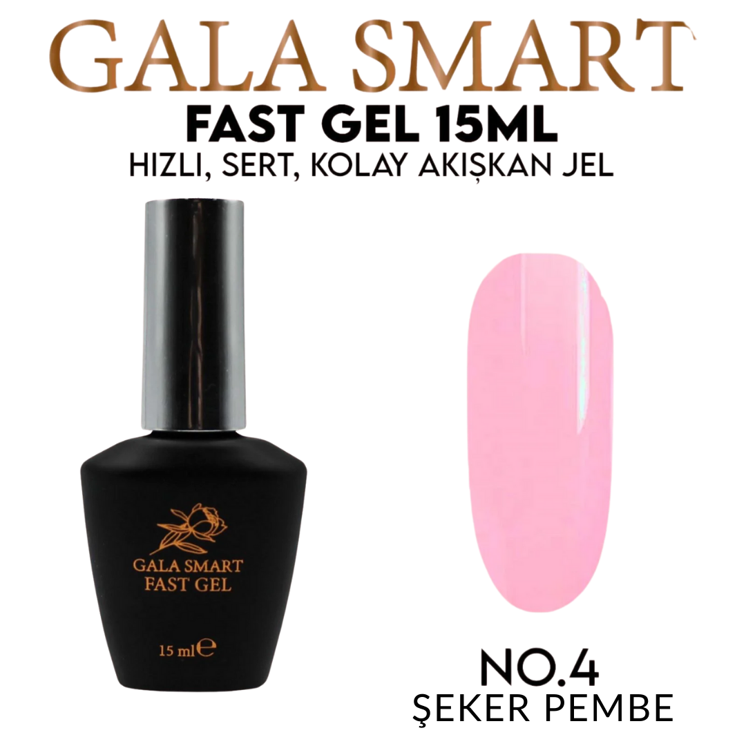 Gala Smart- Fast Gel 15 ml - NO:4