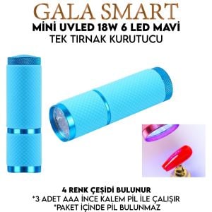 FENER UVLED KURUTUCU - RENK: MAVİ