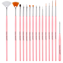Gala Smart 15'Li Nail Art Fırça Set