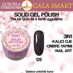 GALA SOLID GEL POLISH 15 ml NO:126