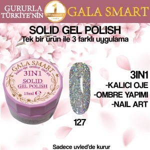 GALA SOLID GEL POLISH 15 ml NO:127