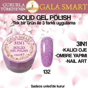 GALA SOLID GEL POLISH 15 ml NO:132