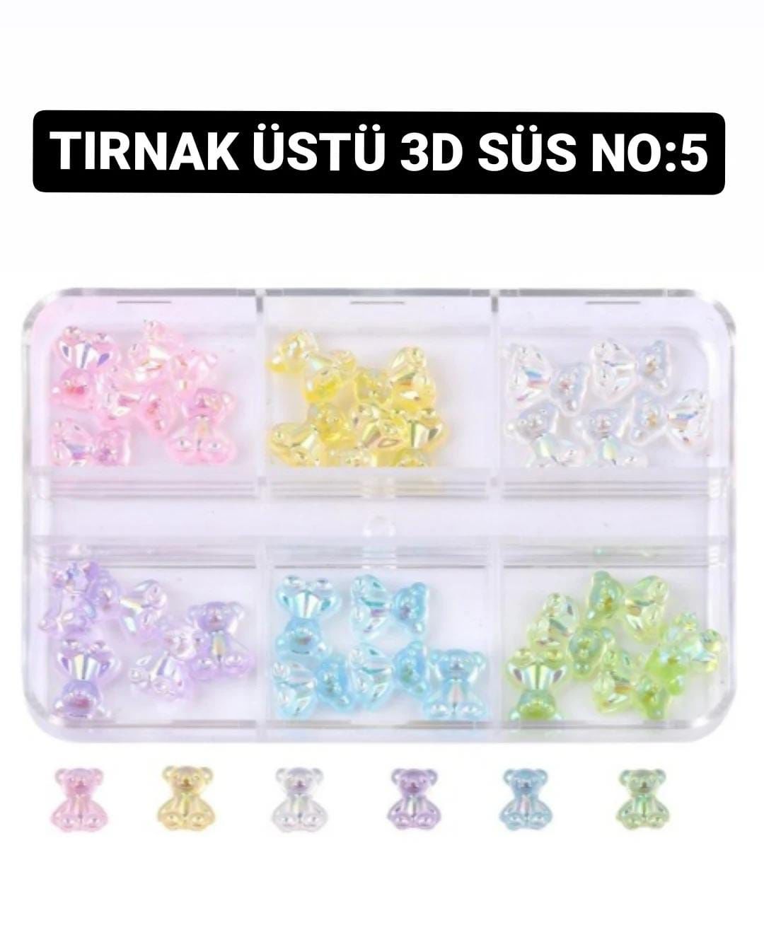 3D Tırnak Süs- NO:5