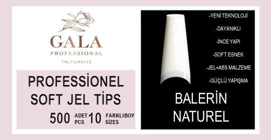 Balerin Protez Tips 500'lü - Naturel