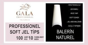 Balerin Protez Tips 100'lü - Naturel