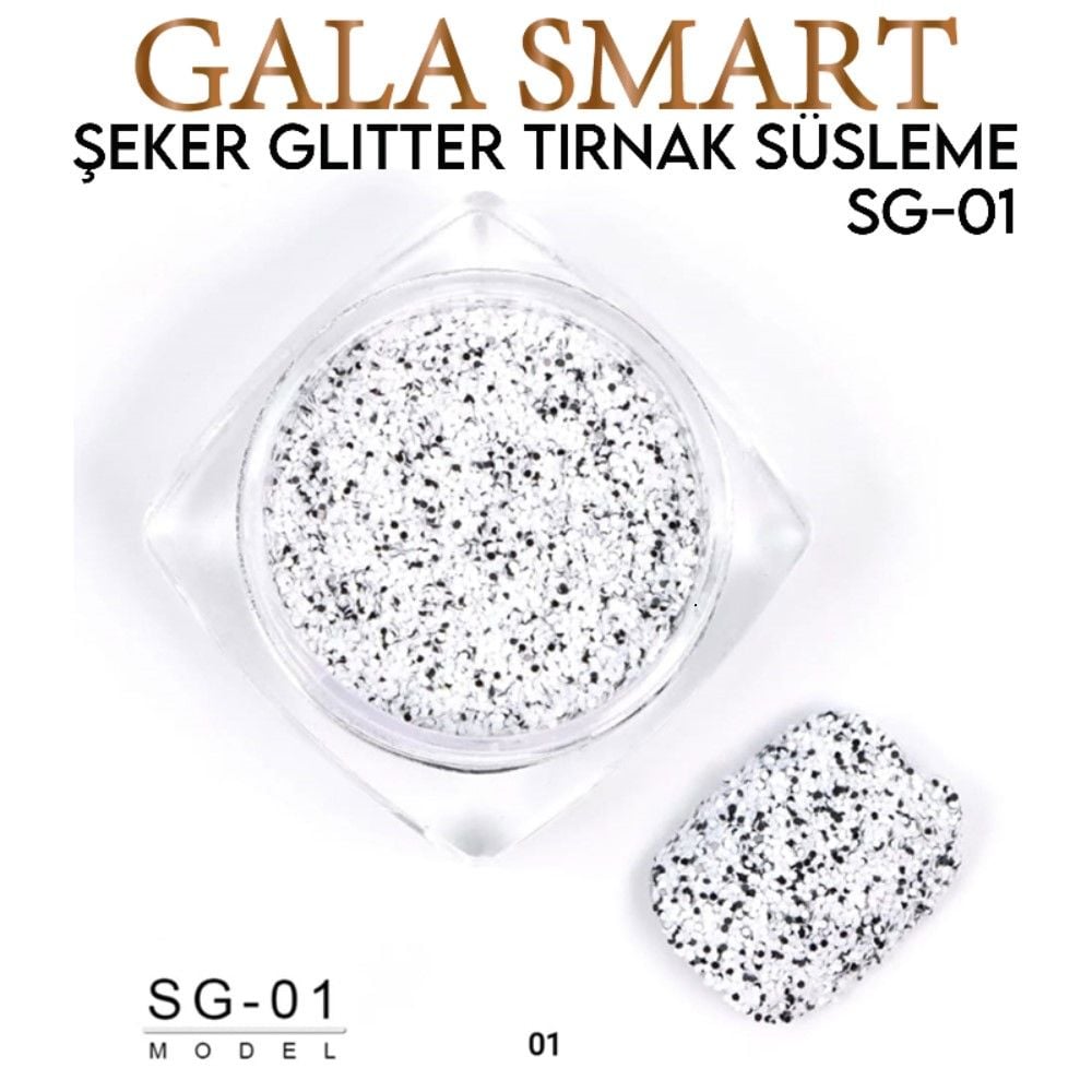 ŞEKER GLİTTER TIRNAK SÜSLEME NO:SG-01