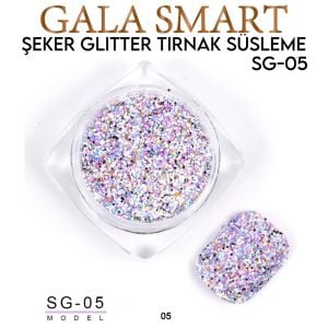 ŞEKER GLİTTER TIRNAK SÜSLEME NO:SG-05
