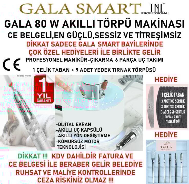 GALA 80W DİJİTAL FREZE MAKİNESİ