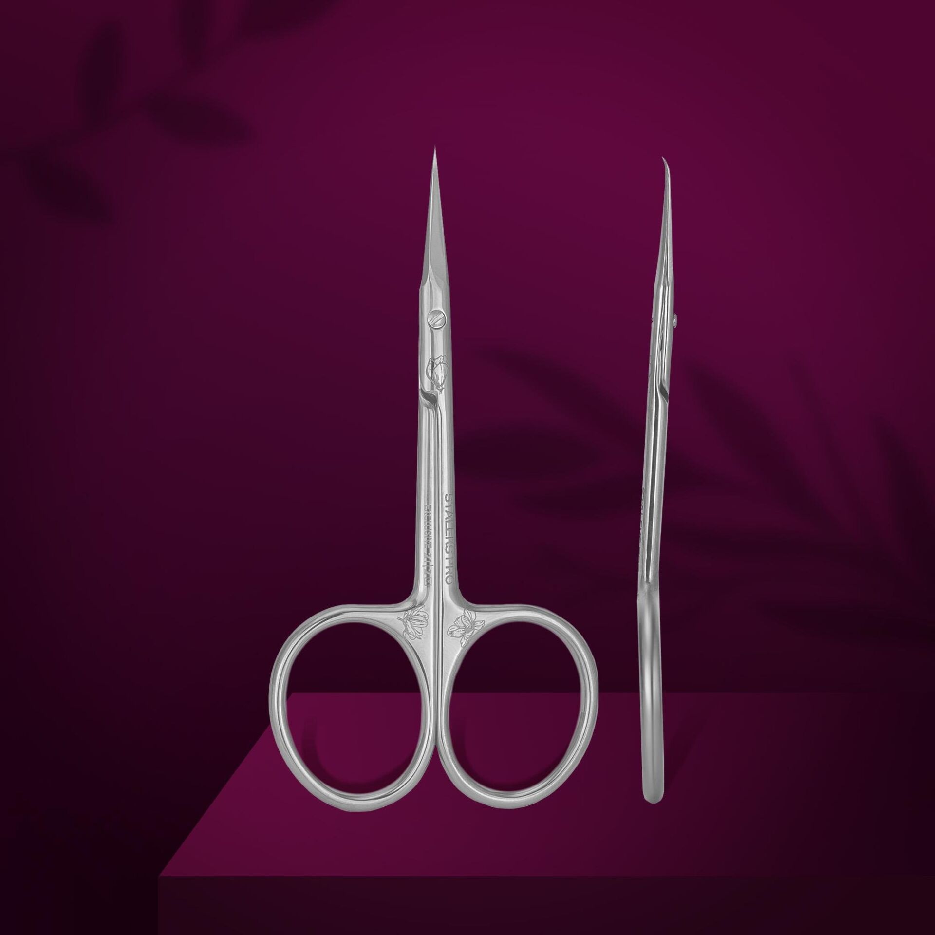 EXCLUSIVE 21 TYPE 2 Profesyonel Kancalı Tırnak Makası (Magnolia)