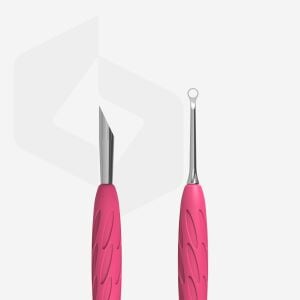 ''Gummy'' UNIQ 11 TYPE 2 Silikon Saplı Tırnak Eti İtici (Yamuk İtici + Halka)