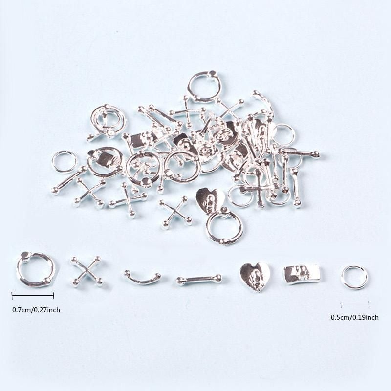 Özel Metal Tırnak Süs NO:2