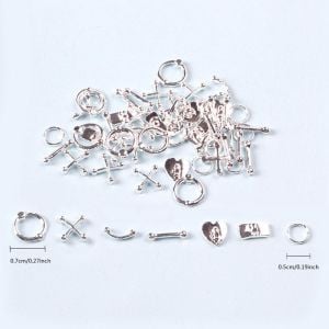 Özel Metal Tırnak Süs NO:2