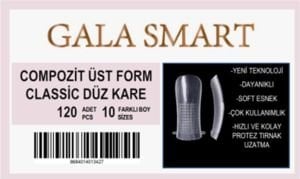 Üst Form Klasik Düz Kare -  120'Li Kutu