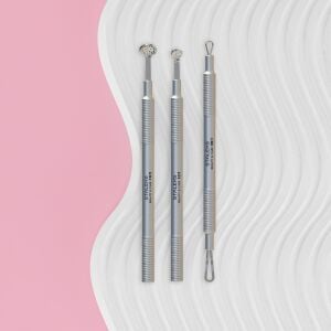 BEAUTY & CARE 30 Cilt Temizleyici Seti (Uno + 19 Delikli Süzgeç + Çift Taraflı Döngü)