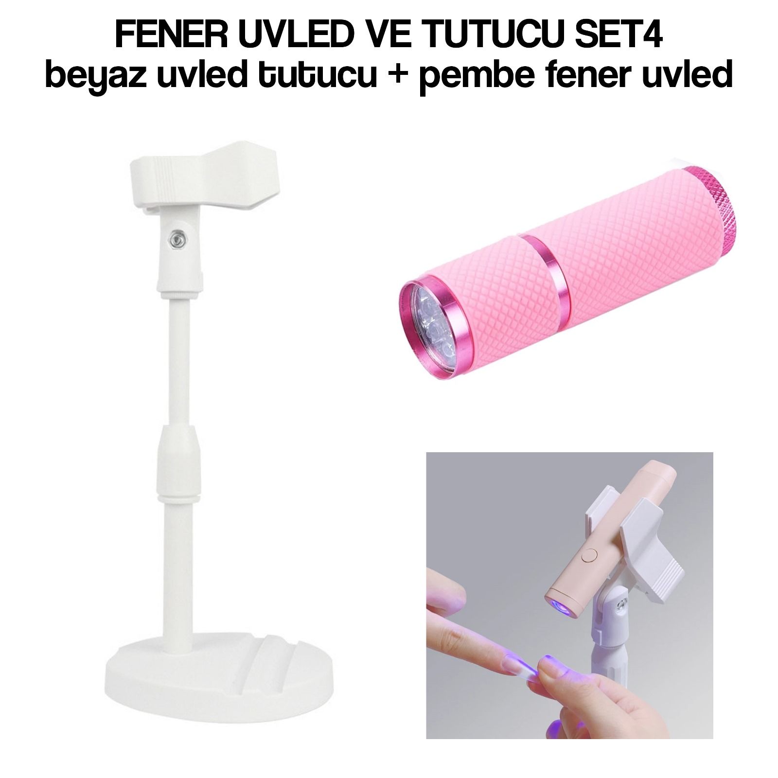 FENER UV LED + UV LED TUTUCU SET NO:4