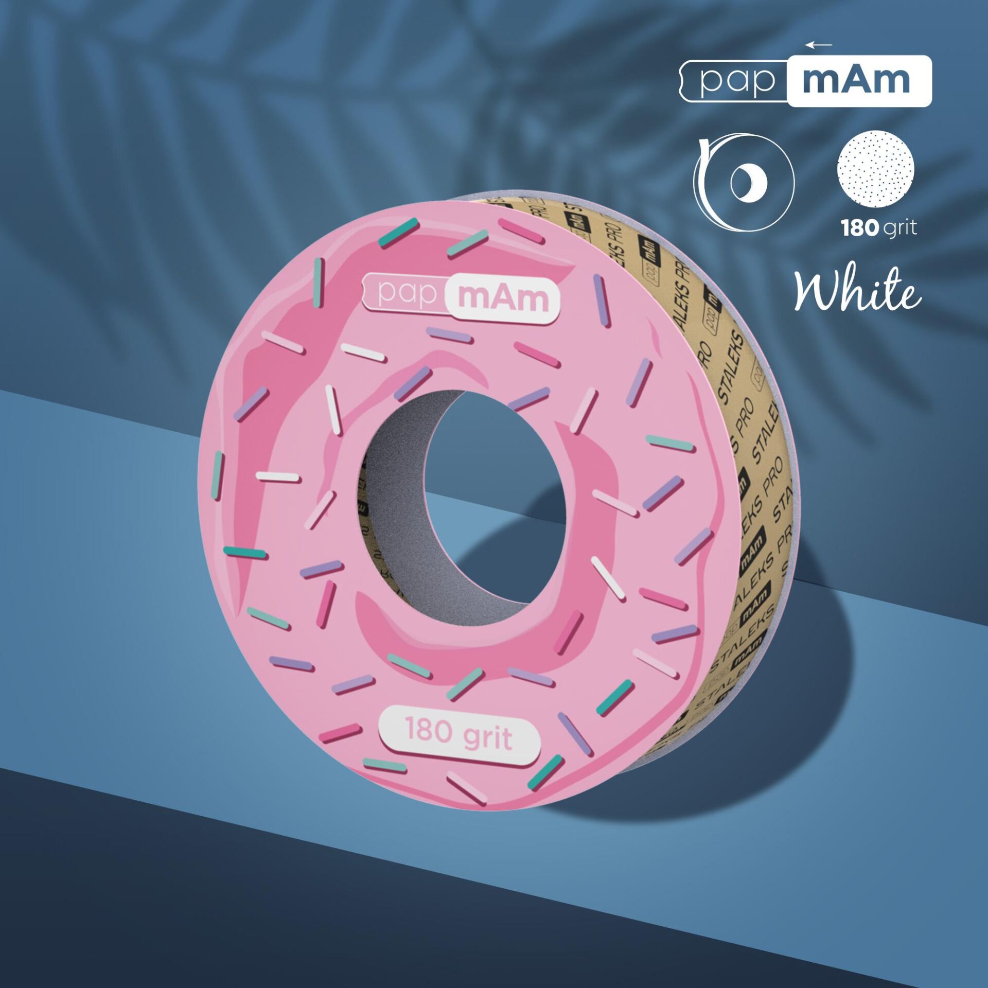 STALEKS PRO Bobin İçin Yedek PapmAm - 180 Grit Yedekli