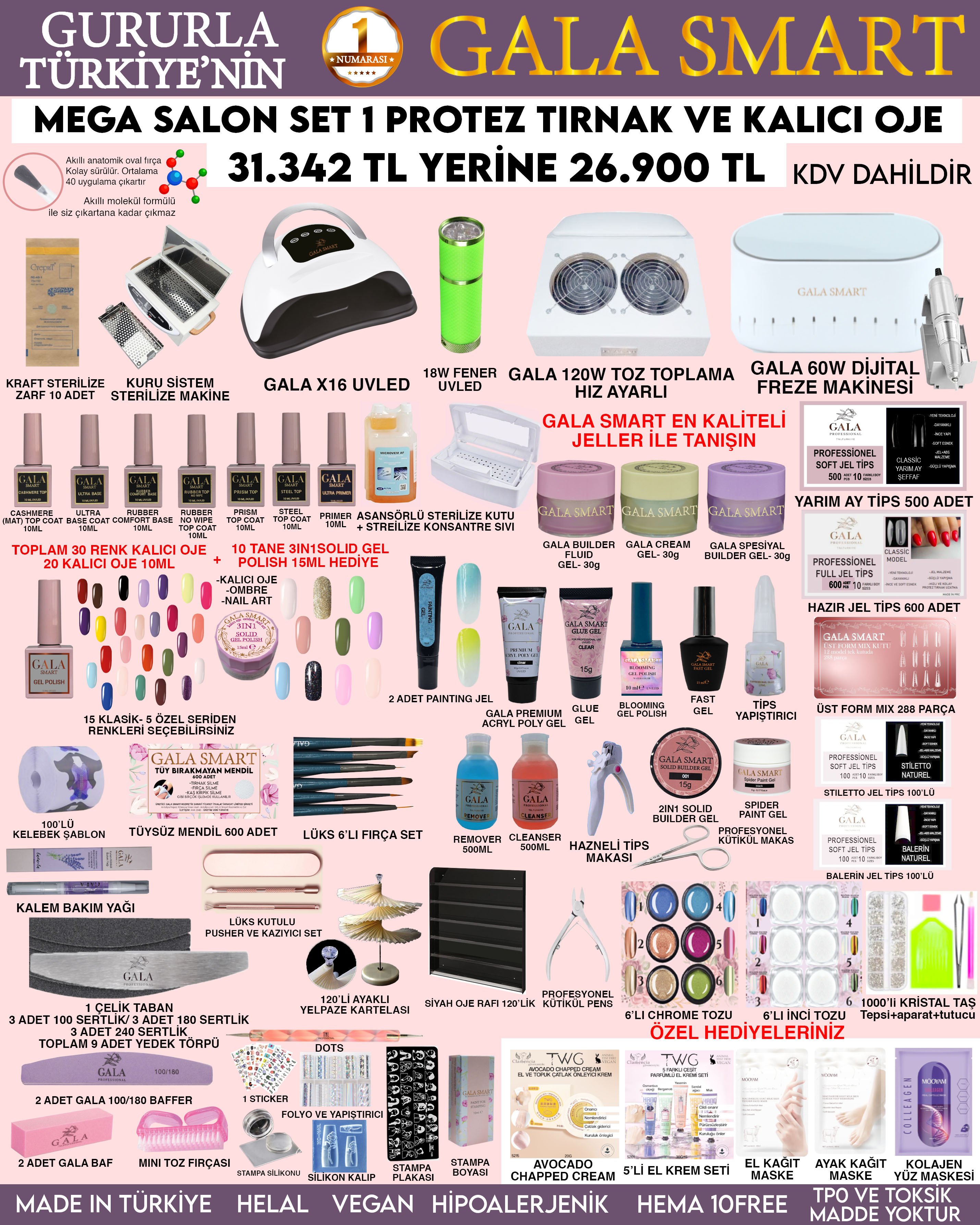 GALA SMART - MEGA SALON SET 1