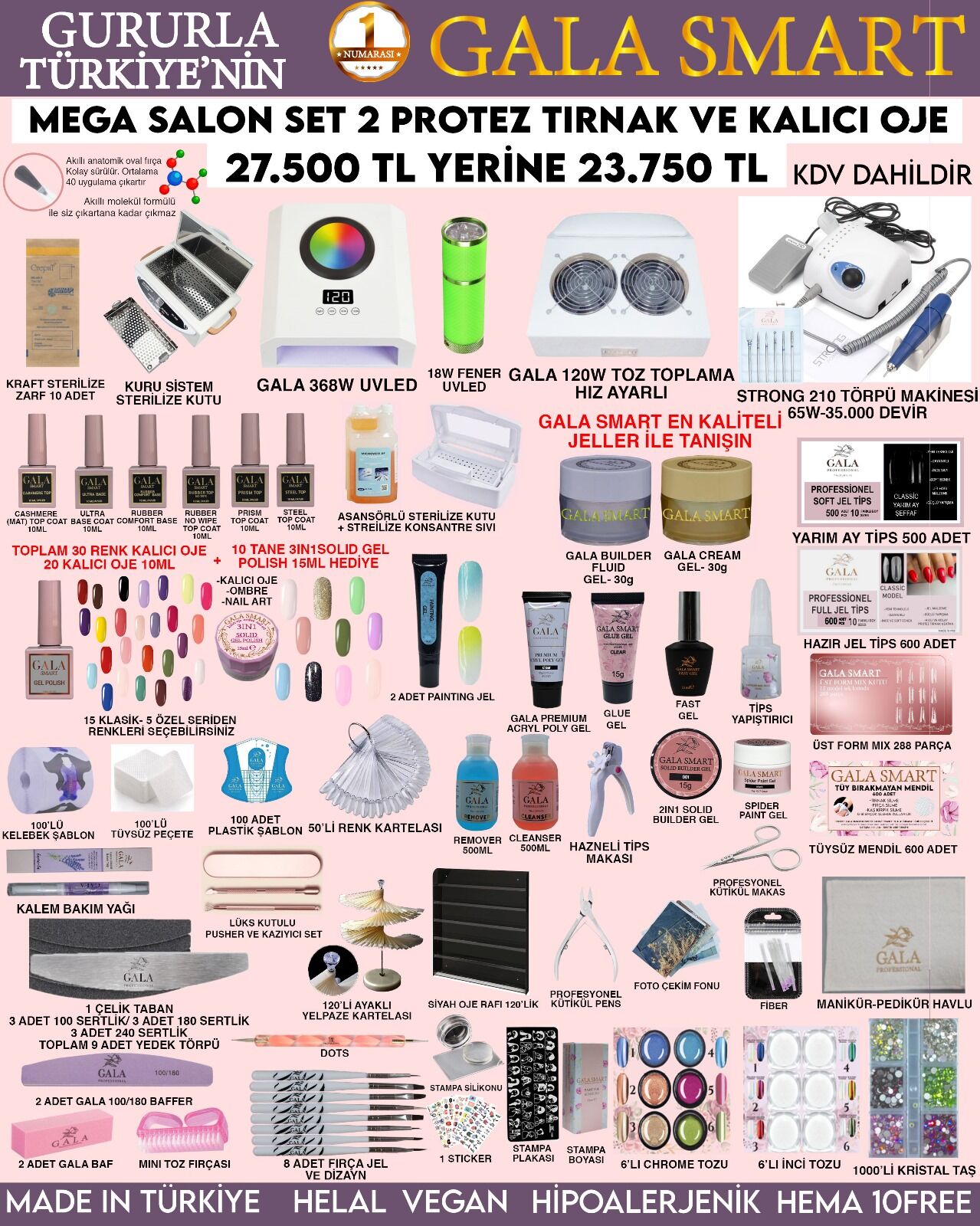 GALA SMART - MEGA SALON SET 2