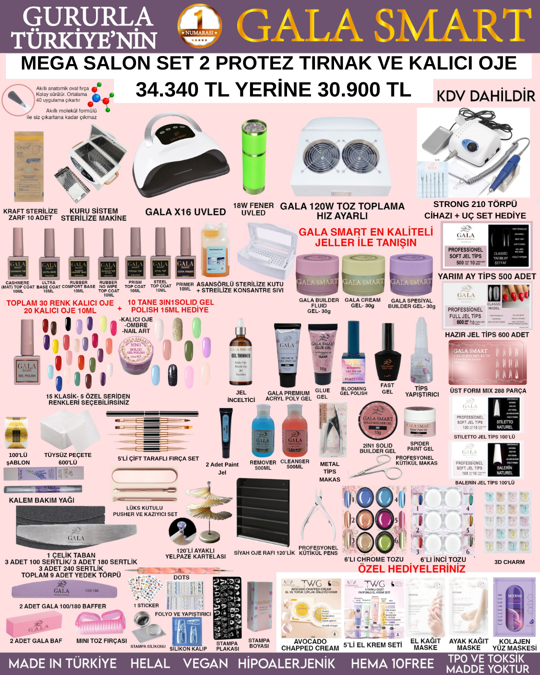 GALA SMART - MEGA SALON SET 2