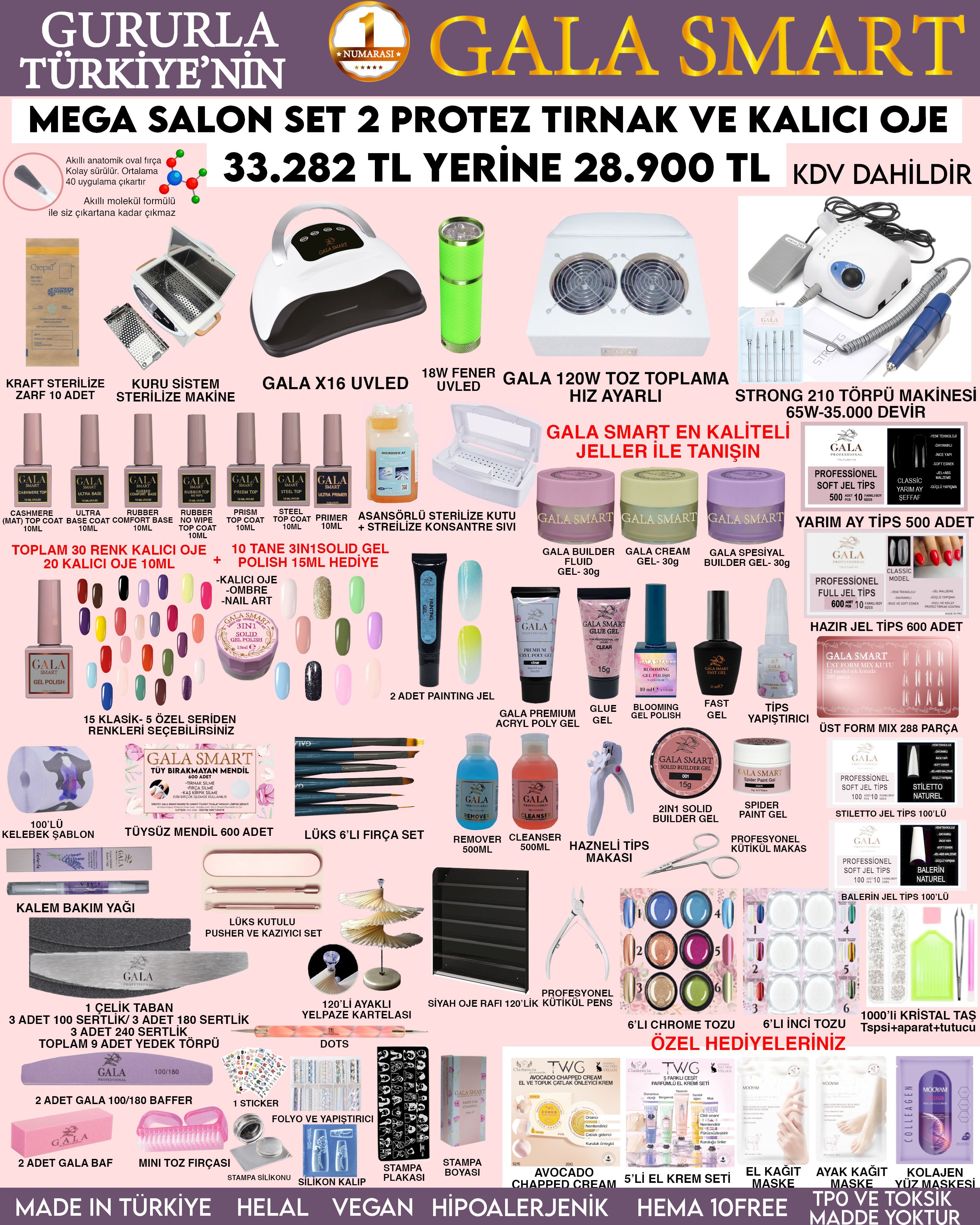 GALA SMART - MEGA SALON SET 2