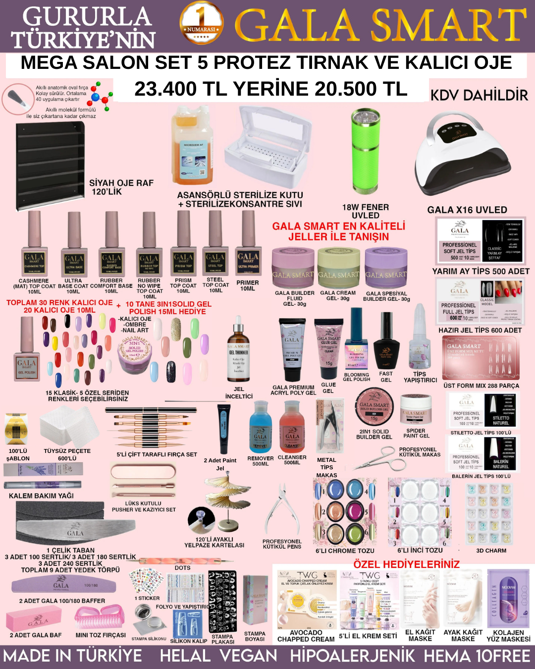 GALA SMART - MEGA SALON SET 5