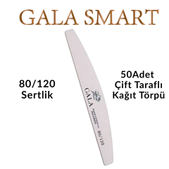 Çift Taraflı Kağıt Törpü 80/120 Sertlik - 50'li Paket
